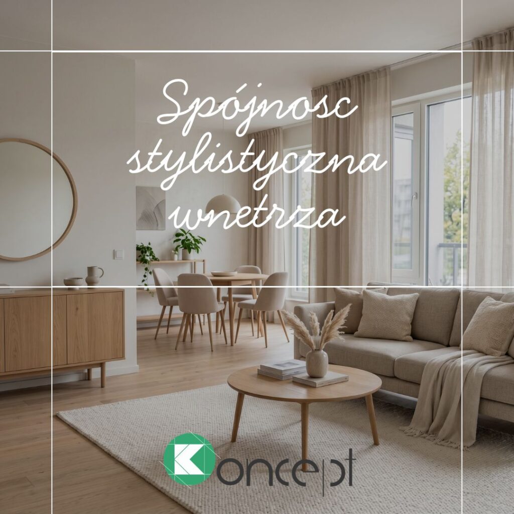 spójność stylistyczna wnętrza Kleczew